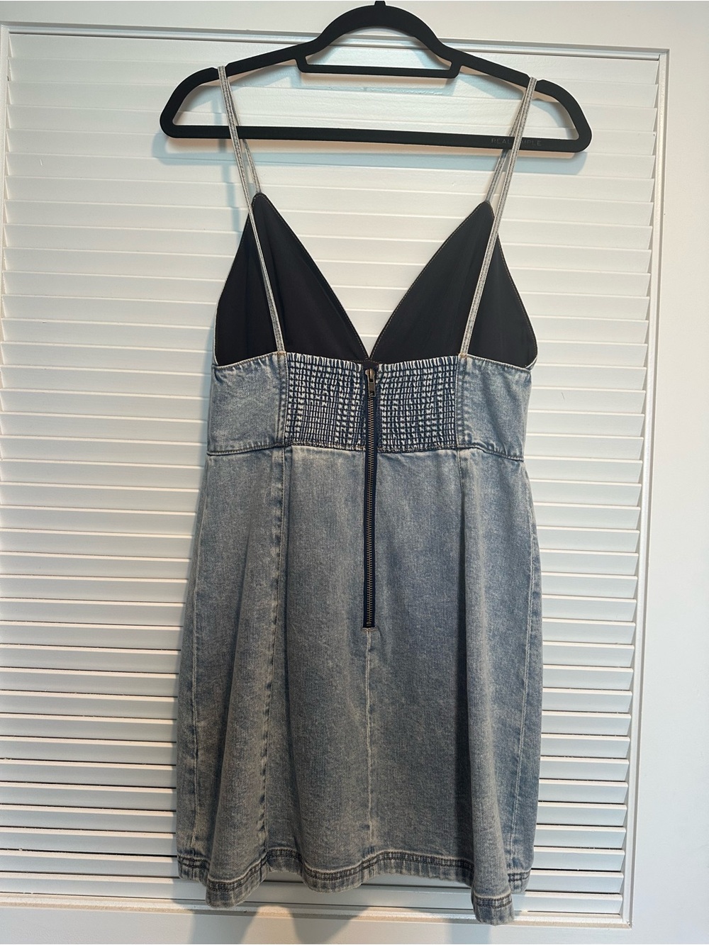 Alice + Olivia Light Blue Denim Mini Dress - Picture 5 of 5